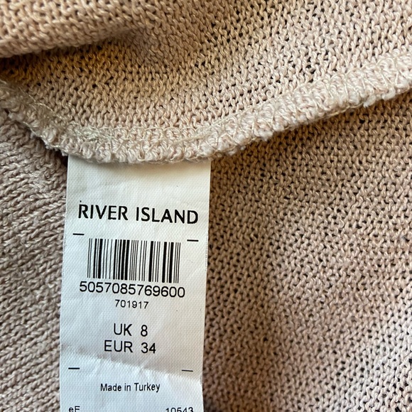 🌟 2/$30 🌟 River Island nude color top - size small - Picture 4 of 5